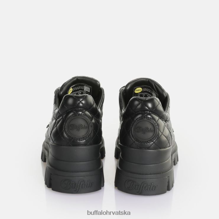 crno Buffalo aspha cls laceup lo tenisica niske veganske |tenisice TDD6T835